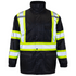 Hi-Vis Two-Tone Safety Jacket with Reflective Stripes