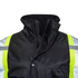 Hi-Vis Two-Tone Safety Jacket with Reflective Stripes