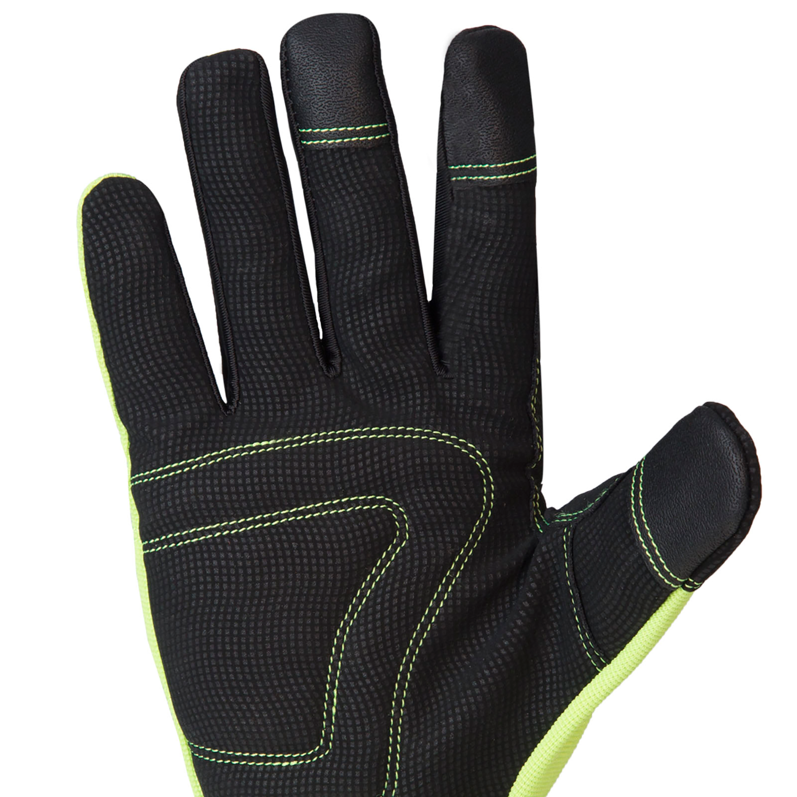 Hi-Vis Touchscreen Safety Work Gloves