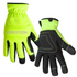Hi-Vis Touchscreen Safety Work Gloves with Fleece Lining