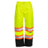 Hi-Vis Two Tone Orange/Black Rain Pants with Reflective Strips