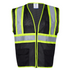 Hi-Vis Two Toned Mesh Safety Vest with 2” Reflective Strips and Pockets