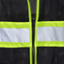 Hi-Vis Two Toned Mesh Safety Vest with 2” Reflective Strips and Pockets