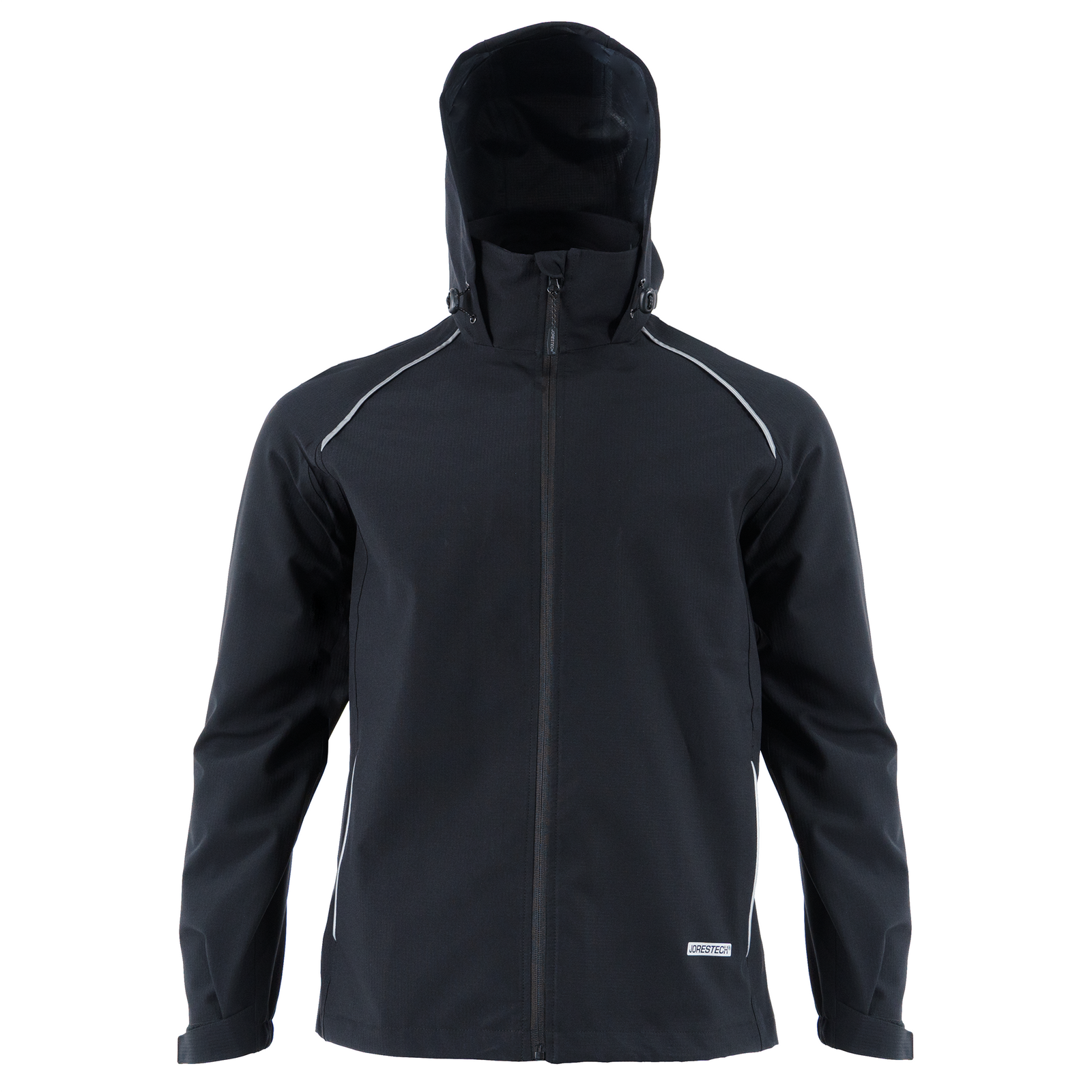 Hi Vis Waterproof Ripstop Jacket with Reflective Heat Transfer Tapes