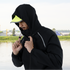 Hi Vis Waterproof Ripstop Jacket with Reflective Heat Transfer Tapes