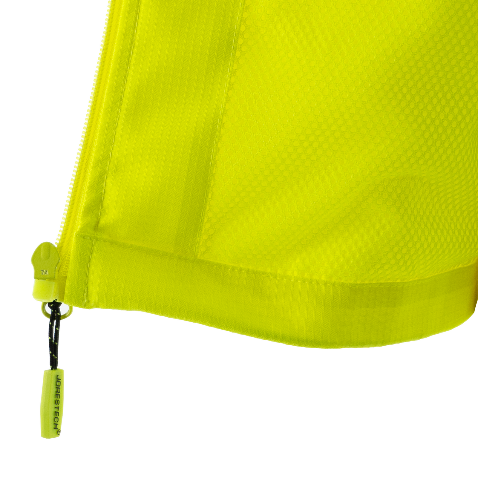 Hi Vis Waterproof Ripstop Jacket with Reflective Heat Transfer Tapes