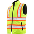 Hi-Vis X-Back Reversible Insulated Safety Vest with Reflective Strips
