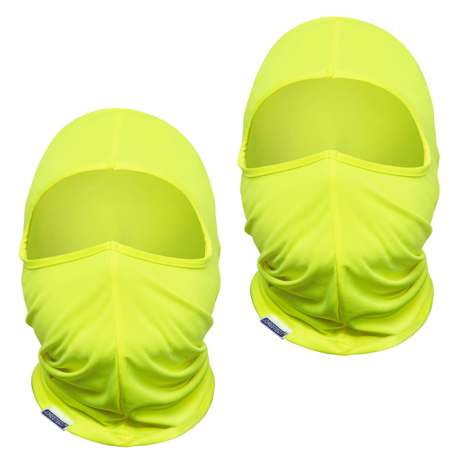 Hi-Vis Yellow Balaclava Mask - Pack of 2