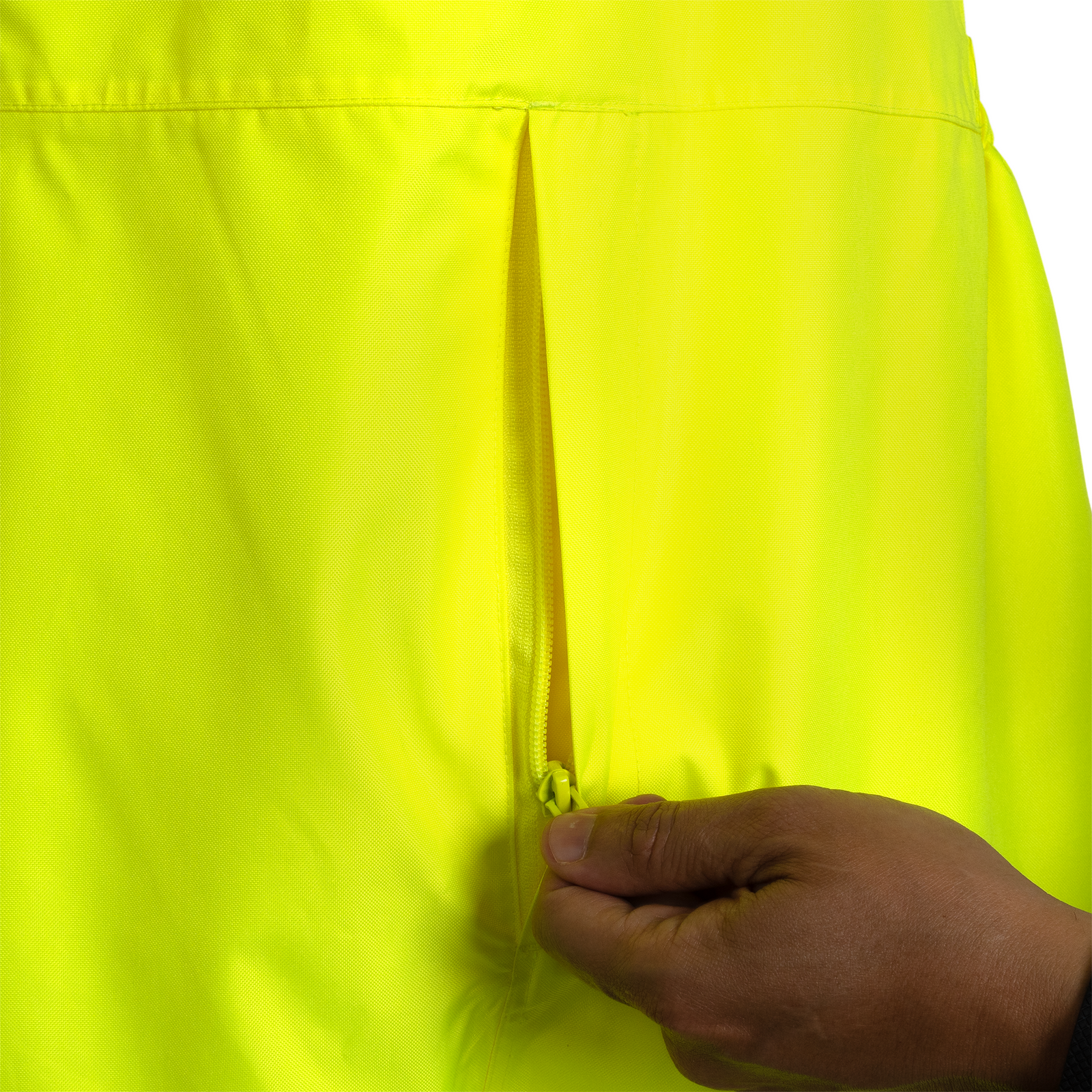 High Visibility Waterproof Safety Overall Pants with Reflective Stripes