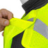 Hi-Vis Yellow Mesh Tearaway Safety Vest with 2” Reflective Strips and Pocket