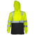 High Visibility Long Sleeve Safety Shirt With Reflective Strips and Hoodie