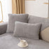 Luxury Sherpa Fleece Solid Sofa Towels Thickened Plush Non Slip Sofa Cushion Covers