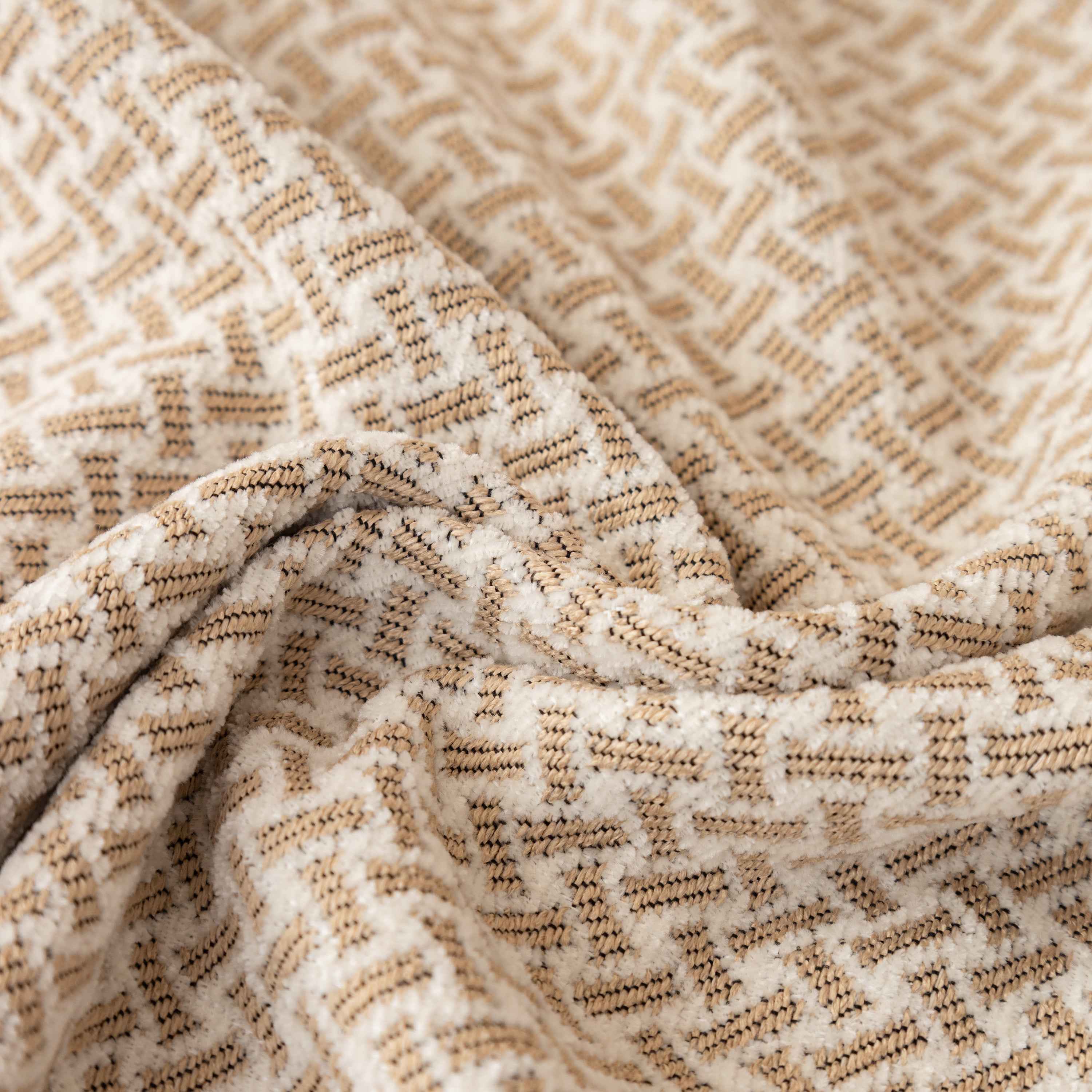 Chenille Jacquard Sofa Throw Blanket Cover Soft Polyester Weave Couch Throw Cover for Pets Dog Kids
