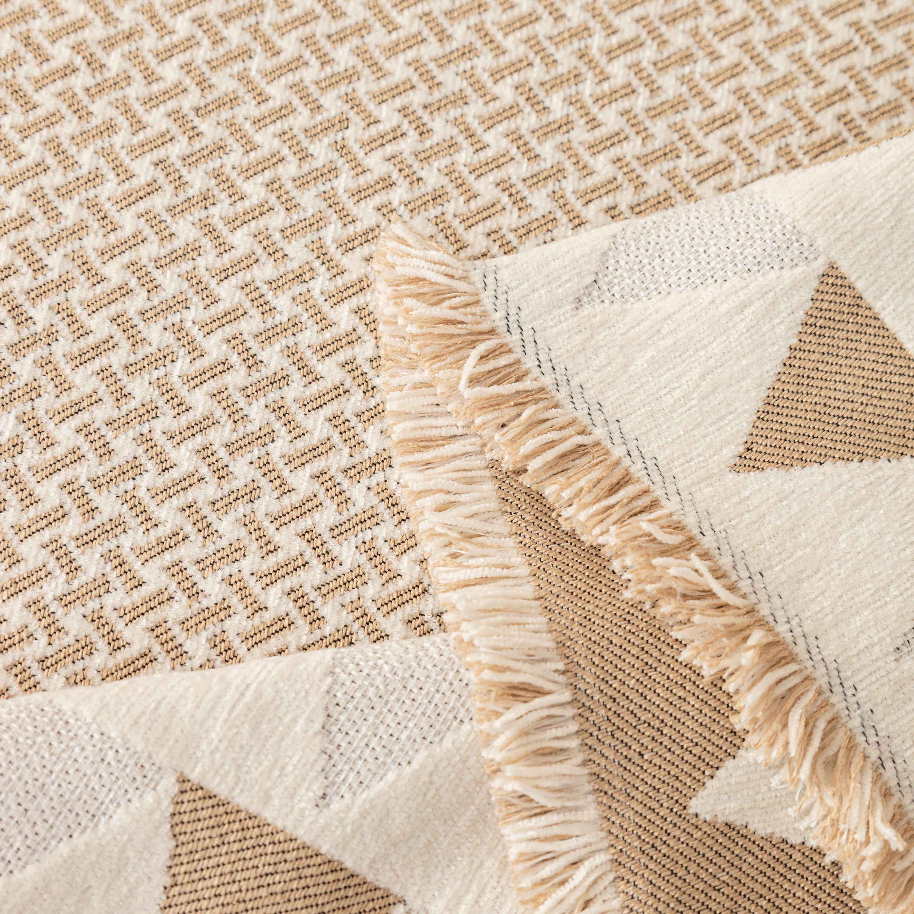 Chenille Jacquard Sofa Throw Blanket Cover Soft Polyester Weave Couch Throw Cover for Pets Dog Kids