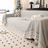 Chenille Jacquard Sofa Throw Blanket Cover Soft Polyester Weave Couch Throw Cover for Pets Dog Kids