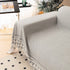 Chenille Jacquard Sofa Throw Blanket Cover Soft Polyester Weave Couch Throw Cover for Pets Dog Kids