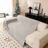 Chenille Jacquard Sofa Throw Blanket Cover Soft Polyester Weave Couch Throw Cover for Pets Dog Kids