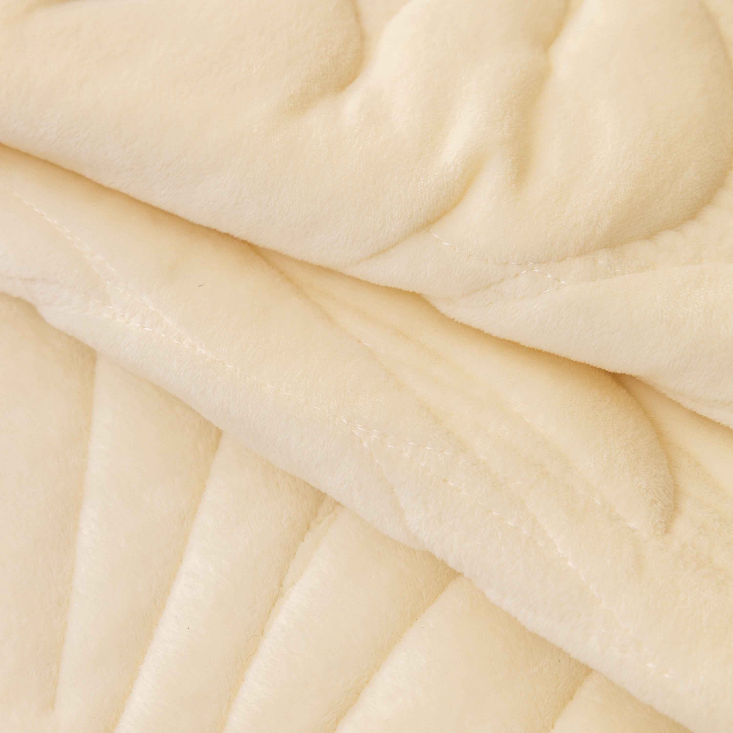 Soft Furry Velvet Plush Non-Slip Sofa Cover Quilted Palm Leaves Sectional Couch Cover for Kids and Pets