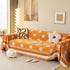 Comfy Four-Leaf Clover Hope Faith Love Luck Blanket for Couch, Chenille Scratch Proof Sofa Blanket Covers
