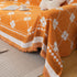 Comfy Four-Leaf Clover Hope Faith Love Luck Blanket for Couch, Chenille Scratch Proof Sofa Blanket Covers