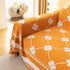 Comfy Four-Leaf Clover Hope Faith Love Luck Blanket for Couch, Chenille Scratch Proof Sofa Blanket Covers