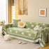 Comfy Four-Leaf Clover Hope Faith Love Luck Blanket for Couch, Chenille Scratch Proof Sofa Blanket Covers
