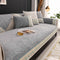 Chenille Sofa Slipcover, Non Slip Couch Seat Covers, Quilted Sofa Mat, Furniture Protector for Dogs