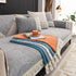Chenille Sofa Slipcover, Non Slip Couch Seat Covers, Quilted Sofa Mat, Furniture Protector for Dogs