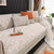 Chenille Sofa Slipcover, Non Slip Couch Seat Covers, Quilted Sofa Mat, Furniture Protector for Dogs