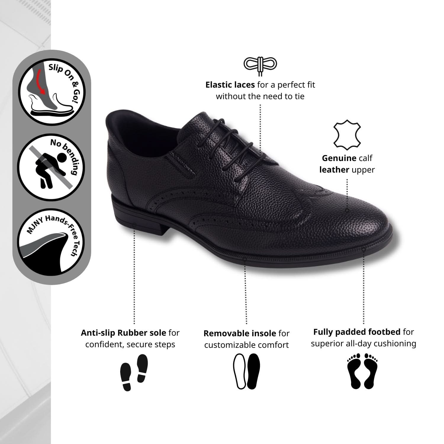 Howard St, Men Oxfords