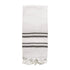 Haley Turkish Cotton + Bamboo Hand Towel - Two Stripe