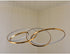 Large Ring Stainless Steel Light Fixture for Staircase