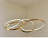 Large Ring Stainless Steel Light Fixture for Staircase