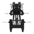 Excel Glute Line Hack Squat / Front Squat - Muscle D Fitness - Plate Load Squat Machine - Counter Balanced - Plate Storage Pegs