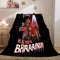 Halloween Horror Theme Flannel Fleece Throw Cosplay Blanket Sets