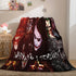 Halloween Horror Theme Flannel Fleece Throw Cosplay Blanket Sets