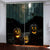 Halloween Pumpkin Decor Curtains Blackout Window Drapes