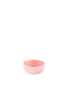 Handmade Porcelain Pinch Bowl with Gold Rim. Powder Pink