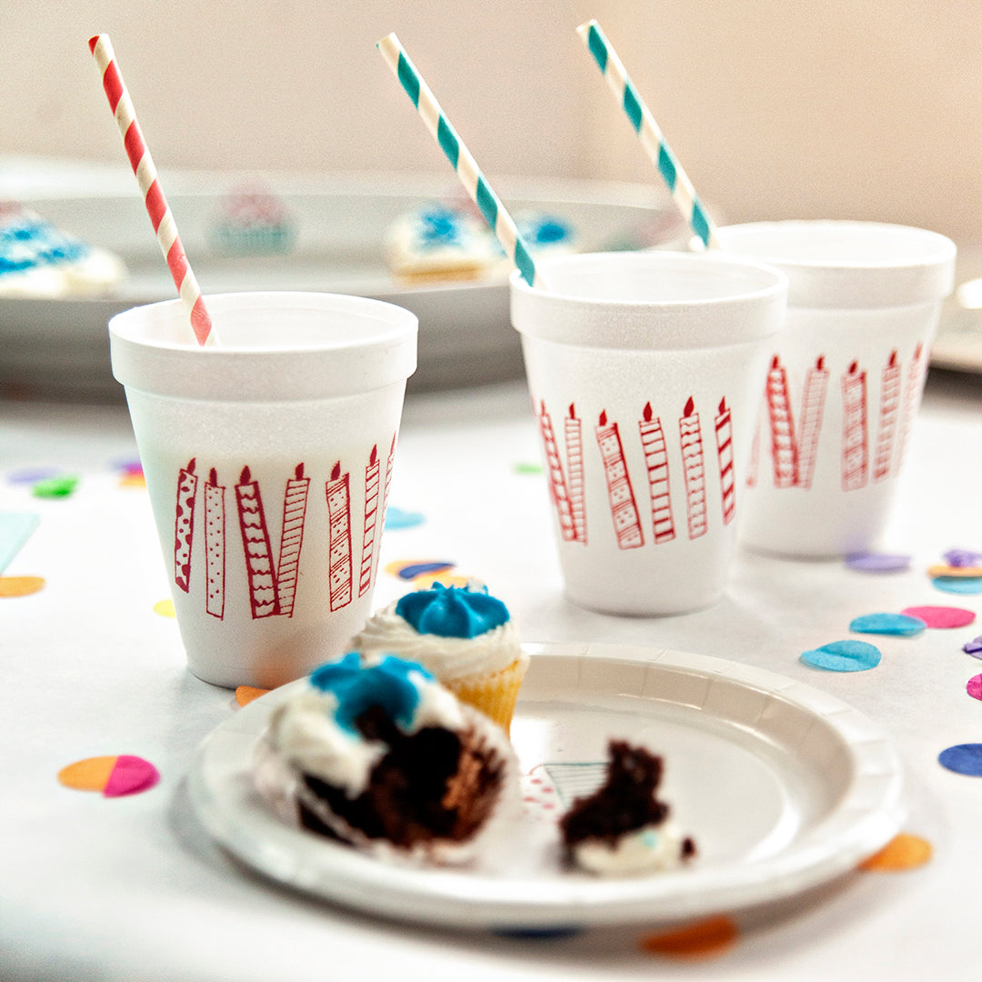 Happy Birthday - Mesh Stencil 8.5 x 11