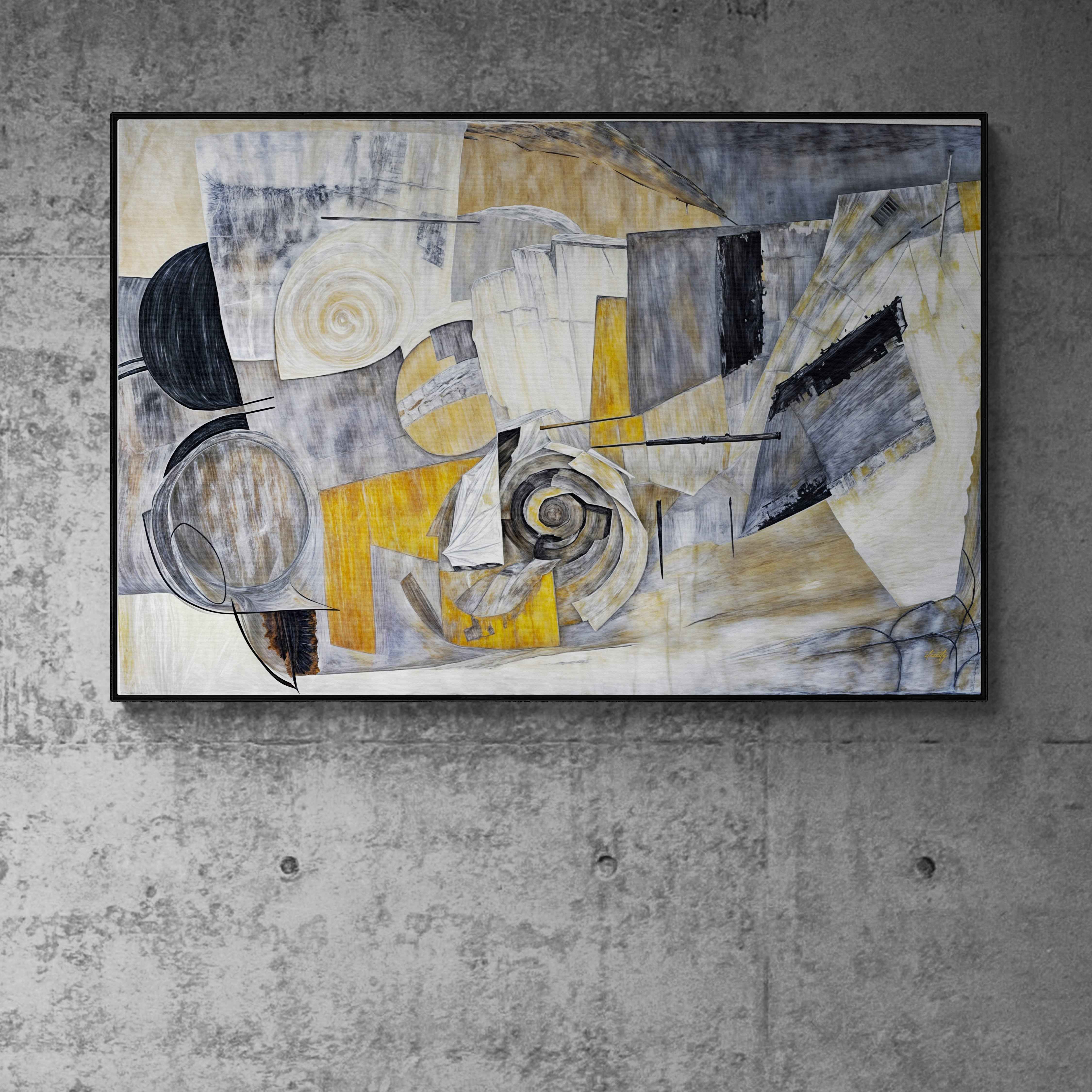 Canvas Print: "Harmonic Dissonance"