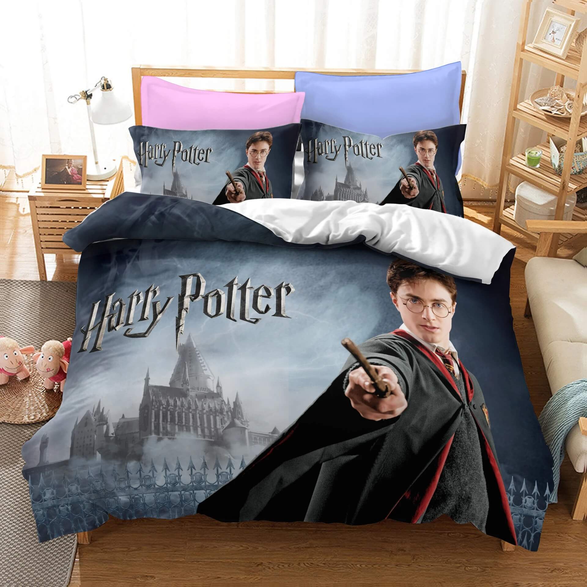 Harry Potter Bedding Set Pattern Quilt Cover Without Filler