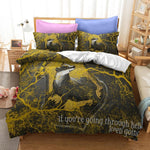 Harry Potter Bedding Set Pattern Quilt Cover Without Filler