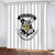 Harry Potter College Pattern Curtains Blackout Window Drapes Decoration