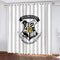 Harry Potter College Pattern Curtains Blackout Window Drapes Decoration