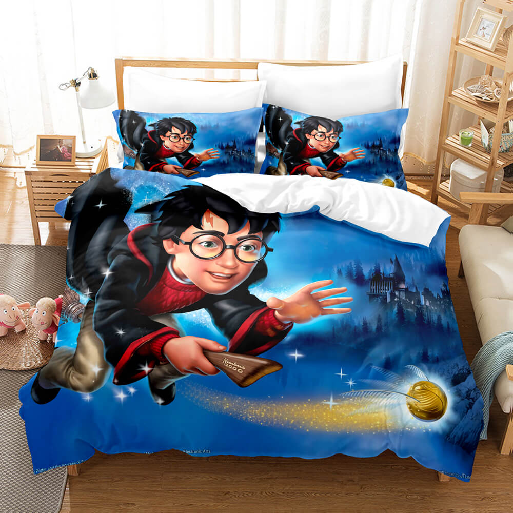 Harry Potter Cosplay Bedding Set Quilt Cover Without Filler