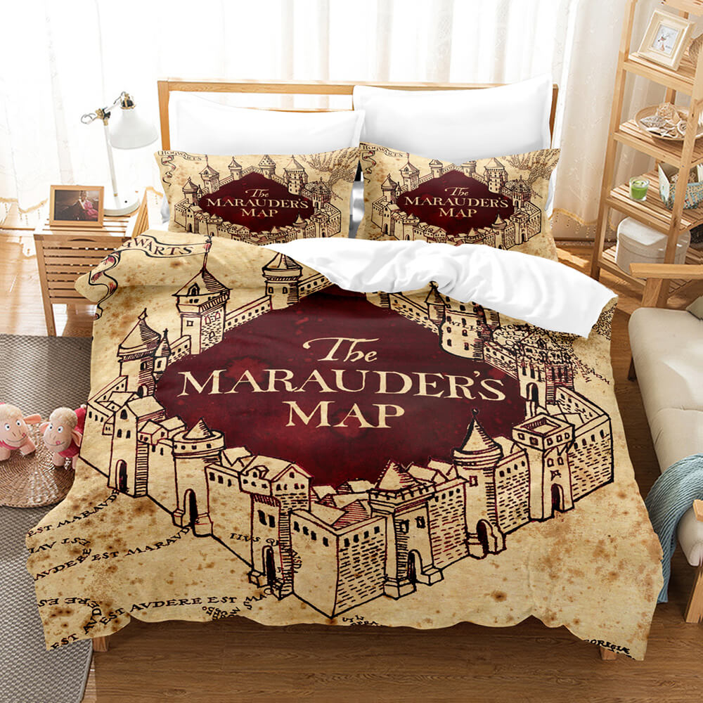 Harry Potter Cosplay Bedding Set Quilt Cover Without Filler