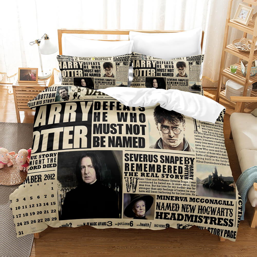 Harry Potter Cosplay Bedding Set Quilt Cover Without Filler