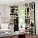 Harry Potter Curtains Blackout Window Drapes for Room Decoration