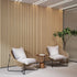 Hausvita Acoustic Solid Wood Slat Wall Panels ( 2 Panels Per Box )