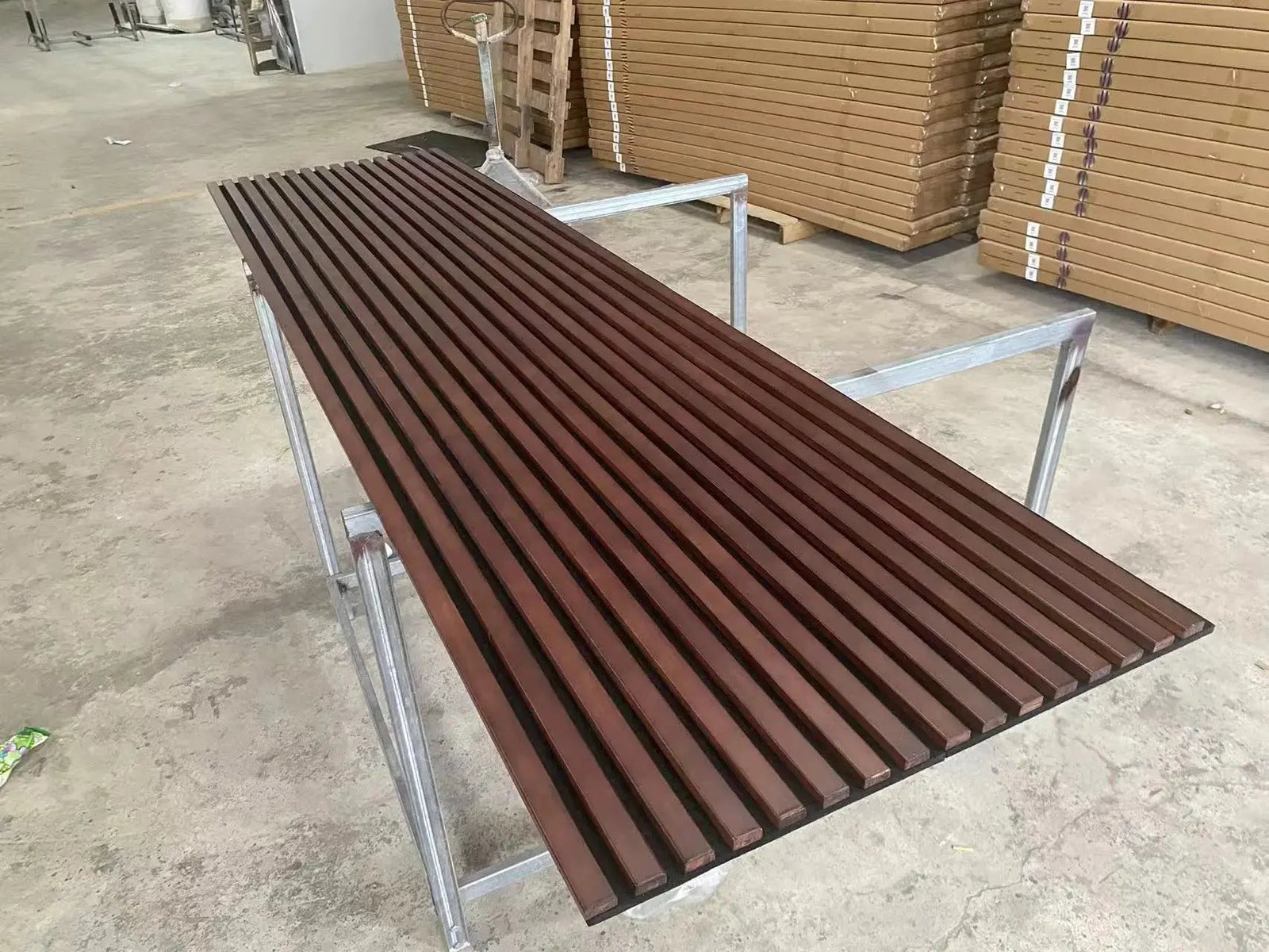 Hausvita Acoustic Solid Wood Slat Wall Panels ( 2 Panels Per Box )